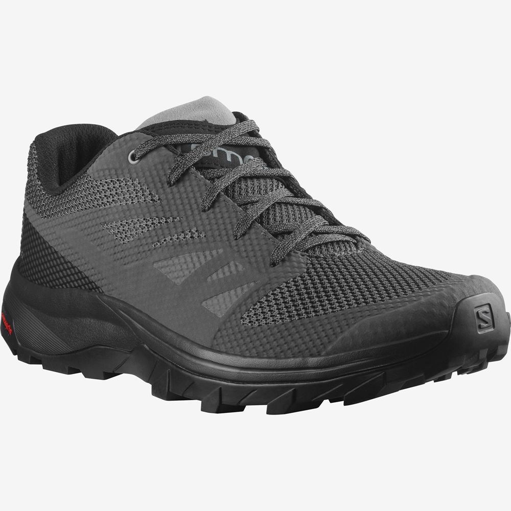 Salomon Hiking Shoes Sale Canada - Salomon Men's OUTLINE Grey