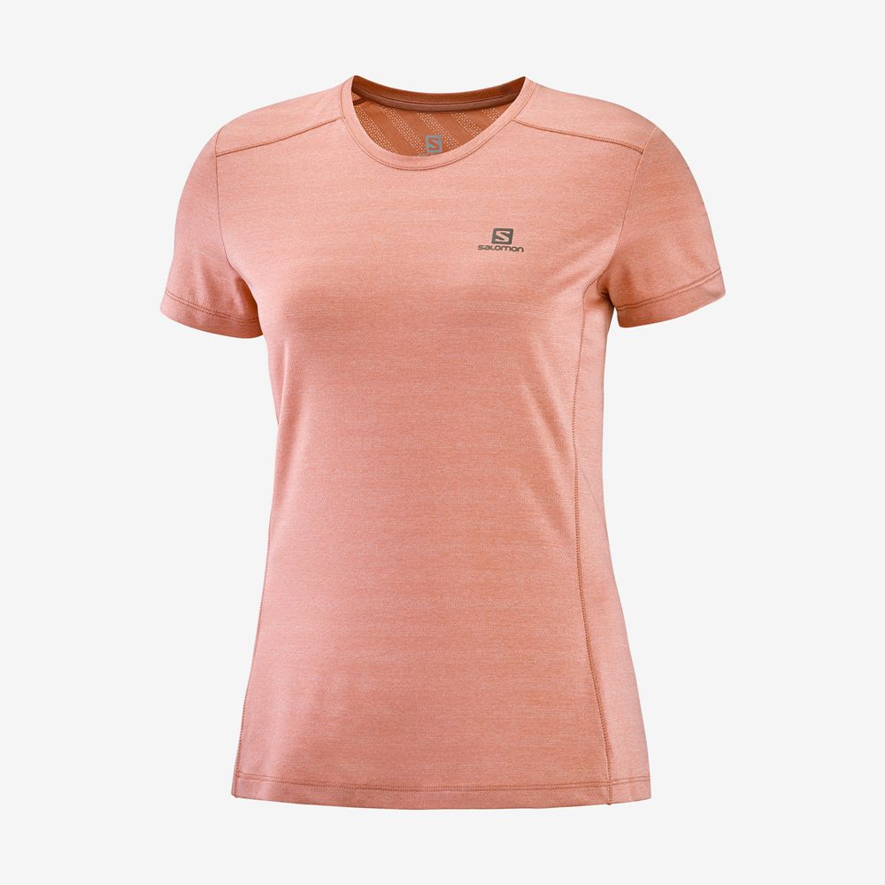 Salomon T shirts Outlet Canada - Salomon Women's XA W Coral